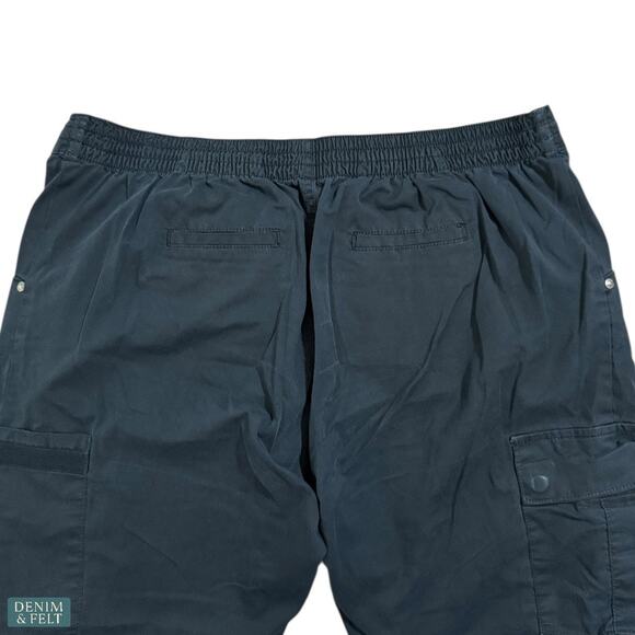 Beyond Scrubs Black & Pink Zip V-Neck Top + Drawstring Pants Set PXL/XXL - Picture 11 of 16